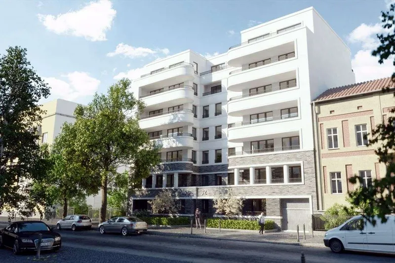 Provisionsfrei: Attraktive, vollmöblierte 2-Zimmer-Neubau-Wohnung mit Einbauküche und Balkon — photo 1